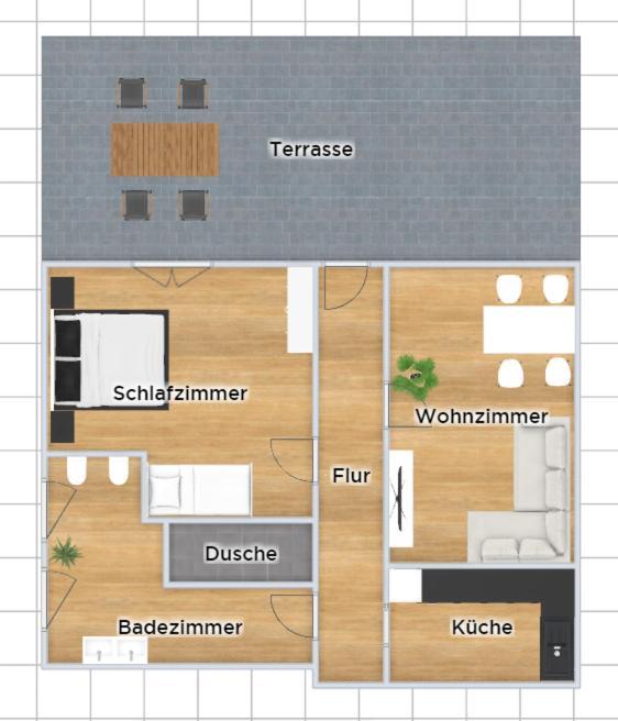 Fewo Wildflecken - Ferienwohnung Rhoen Neubau 2021 מראה חיצוני תמונה
